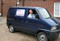 Ken in the KTS Computers van